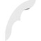 Ekena Millwork 5-in. W x 18-in. D x 24-in. H Ozark Architectural Grade PVC Knee Brace BRCP05X18X24OZK - alternate 3